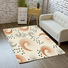 Soft Area Rug 3D Print Anti Fatigue Shaggy Floor Carpet