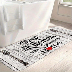 Farmhouse Kitchen Mats Cushioned Anti Fatigue Comfort Mat Rectangular