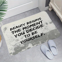 Durable Doormat Non-slip Dirt-resistant Home Floor Rug Mat Bathroom Soft Mat