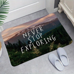 Durable Doormat Non-slip Dirt-resistant Home Floor Rug Mat Bathroom Soft Mat