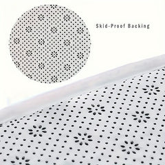 Letter Graphic Kitchen Rug Modern Anti-slip Mat Home Decor
