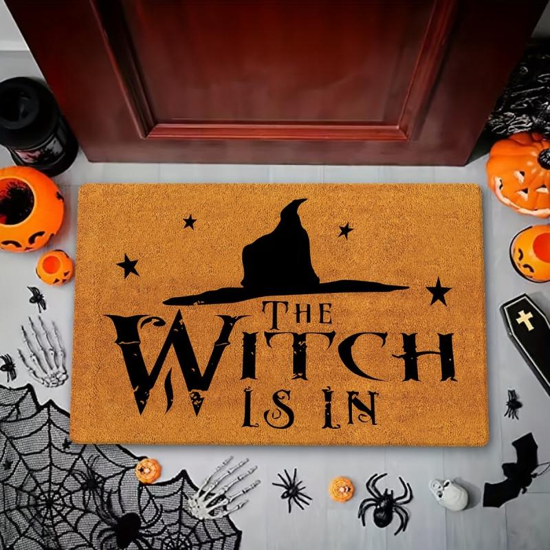 Halloween Entrance Rug Easy To Clean Door Mat Indoor