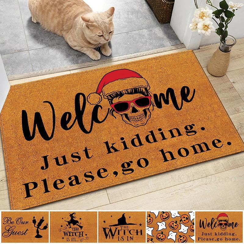 Halloween Entrance Rug Easy To Clean Door Mat Indoor
