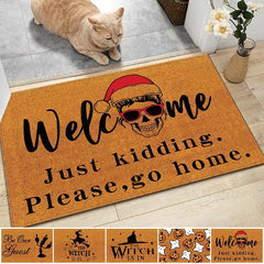 Halloween Entrance Rug Easy To Clean Door Mat Indoor