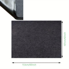 Outdoor Grill Mat Non Slip BBQ Grill Floor Mat Fireproof Mat