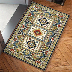 Vintage Boho Shaggy Area Rug Soft Washable Living Room Bedroom Mat