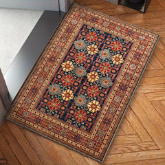 Vintage Boho Shaggy Area Rug Soft Washable Living Room Bedroom Mat