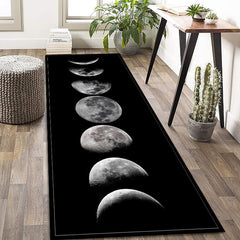 3D Printed Antislip Kitchen Rug Mat Moon Soft Bath Mat