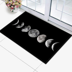 3D Printed Antislip Kitchen Rug Mat Moon Soft Bath Mat