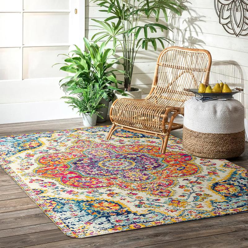 Vintage Boho Kitchen Foam Mat