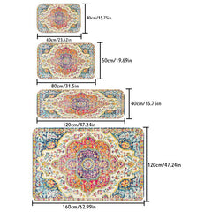 Vintage Boho Kitchen Foam Mat