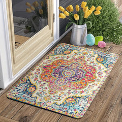 Vintage Boho Kitchen Foam Mat