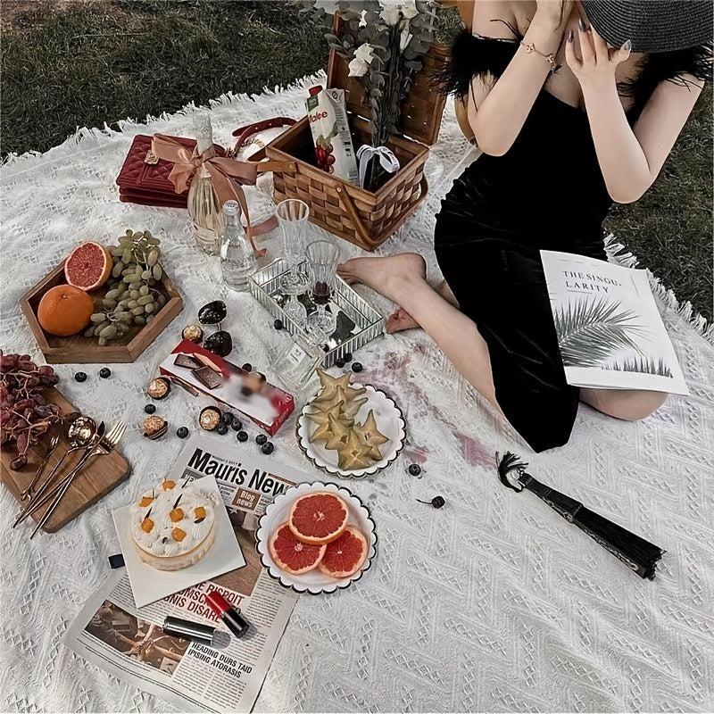 French Style Sofa Cover for Outdoor Picnics