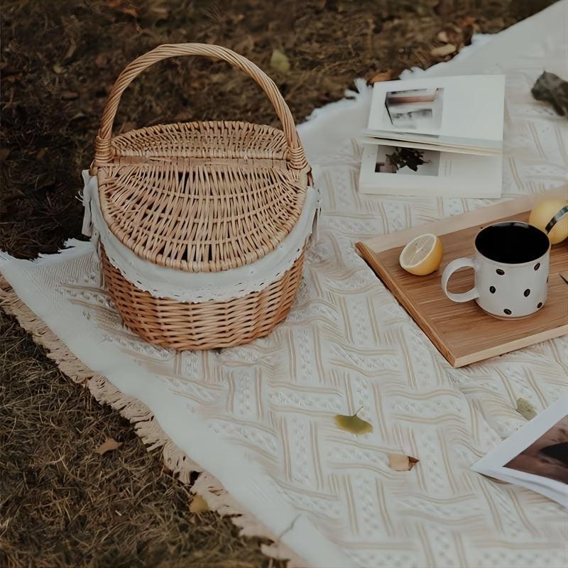 French Style Sofa Cover for Outdoor Picnics