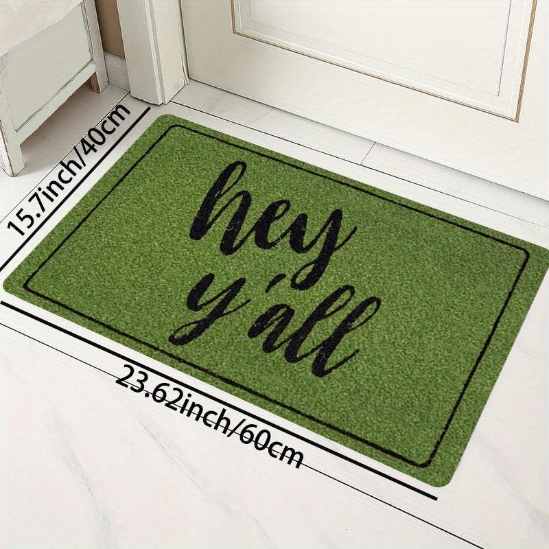 Geometric Low Pile Welcome Doormat Modern Design