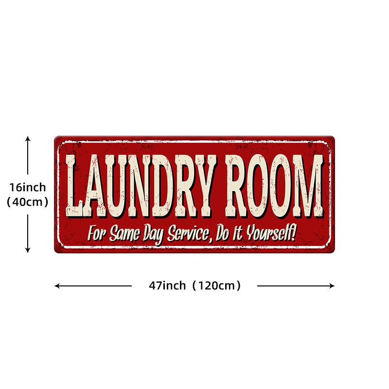 Waterproof Laundry Room Rug Stain Resistant Nonslip Cushioned Floor Mat