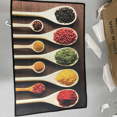 2pcs Anti Fatigue Kitchen Rugs Non Slip Cushioned
