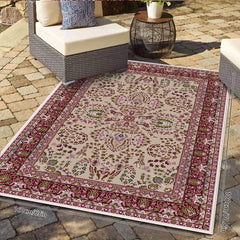 Boho Vintage Rug Washable Floor Carpet For Living Room Bedroom 16x24in