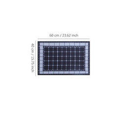Modern Patterned Kitchen Mat Machine Washable Non-slip Soft Rug Doormat