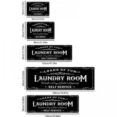 Halloween Laundry Room Runner Rug Non Skid Polyester