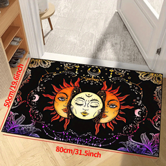 Sun Goddess Non-slip Resistant Rug for Living Room Bedroom Nursery