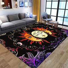Sun Goddess Non-slip Resistant Rug for Living Room Bedroom Nursery