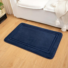 Absorbent Memory Sponge Floor Mat Soft Quick Dry Machine Washable Skin Friendly