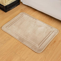 Absorbent Memory Sponge Floor Mat Soft Quick Dry Machine Washable Skin Friendly