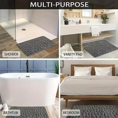 Absorbent Floor Mat Pebble Embossed 3D Doormat