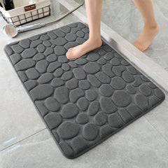Absorbent Floor Mat Pebble Embossed 3D Doormat