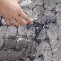 Absorbent Floor Mat Pebble Embossed 3D Doormat