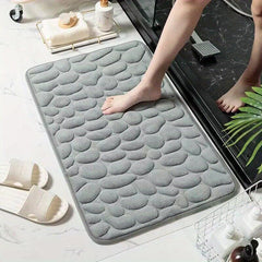 Absorbent Floor Mat Pebble Embossed 3D Doormat
