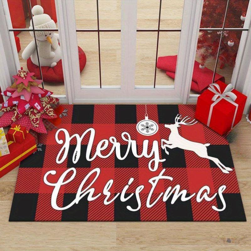 Christmas Decoration Carpet Living Room Sofa Non-slip Rug