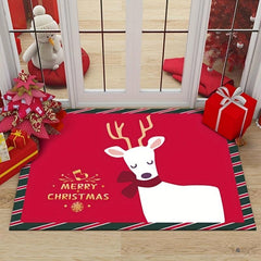Christmas Decoration Carpet Living Room Sofa Non-slip Rug