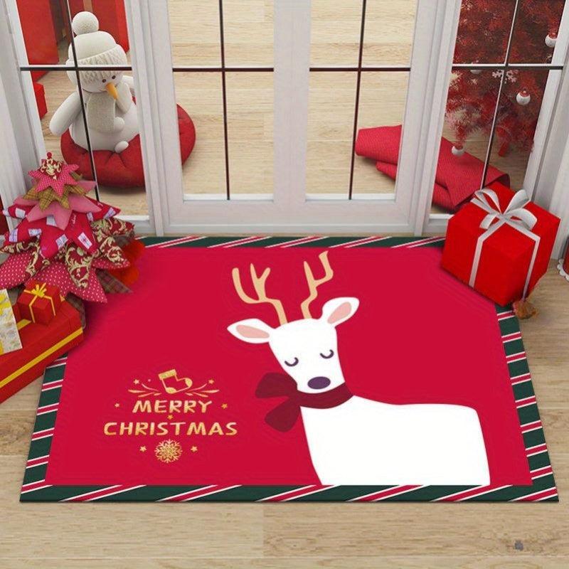 Christmas Decoration Carpet Living Room Sofa Non-slip Rug