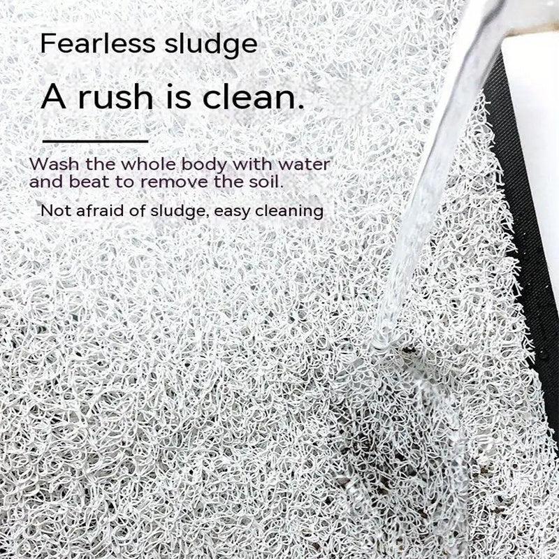 Silk Ring Door Mats Cat Bathroom Anti-Skid Rug Waterproof Doormat