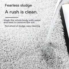 Silk Ring Door Mats Cat Bathroom Anti-Skid Rug Waterproof Doormat