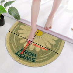 Silk Ring Door Mats Cat Bathroom Anti-Skid Rug Waterproof Doormat