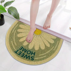Silk Ring Door Mats Cat Bathroom Anti-Skid Rug Waterproof Doormat