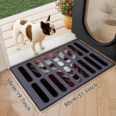 Halloween 3D Illusion Clown Door Mat - Non Skid Carpet