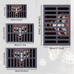 Halloween 3D Illusion Clown Door Mat - Non Skid Carpet