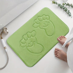 Soft Memory Foam Bath Rug Non Slip Machine Washable