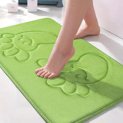 Soft Memory Foam Bath Rug Non Slip Machine Washable