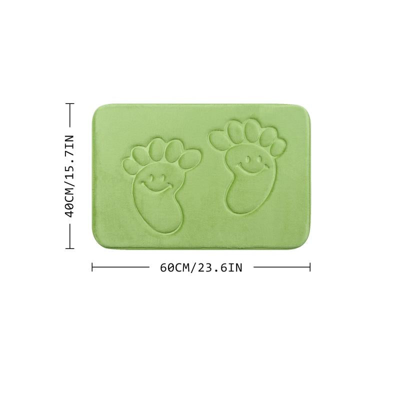 Soft Memory Foam Bath Rug Non Slip Machine Washable