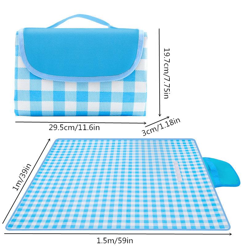 600D Oxford Cloth Picnic Mat Waterproof Outdoor Beach Mat Camping Tent Mat