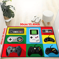 Gaming Room Decor Rug Video Gamer Area Non-slip