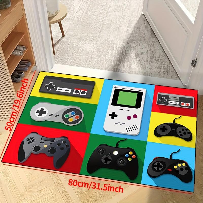Gaming Room Decor Rug Video Gamer Area Non-slip