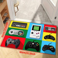 Gaming Room Decor Rug Video Gamer Area Non-slip