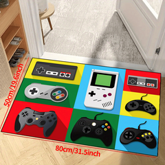 Gaming Room Decor Rug Video Gamer Area Non-slip
