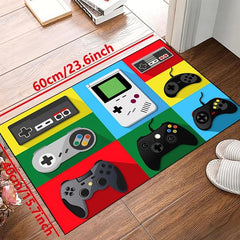 Gaming Room Decor Rug Video Gamer Area Non-slip